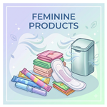 Feminine Product Disposal and Resources - Scensible Solution