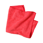 Golden Star, Microfiber Cloth, Ultra Duty, 16x16in, Red, each