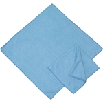 Golden Star, Microfiber Cloth, Ultra Duty Glass, 16x16in, Blue, each