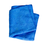 Golden Star, Microfiber Cloth, Ultra Duty, 16x16in, Blue, each