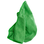 Golden Star, Microfiber Cloth, Ultra Duty, 16x16in, Green, each