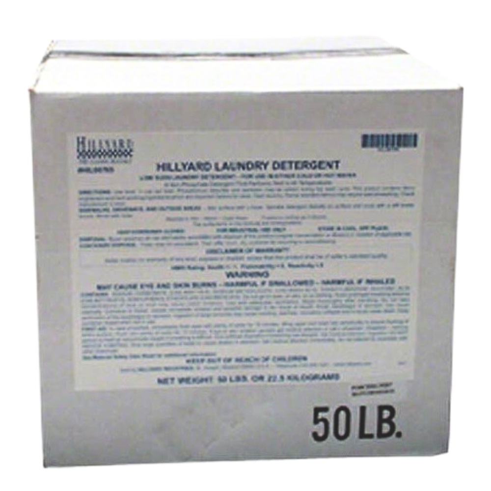 Hillyard, Laundry Detergent, dry 50 lb carton, HIL00765, sold as 1 carton