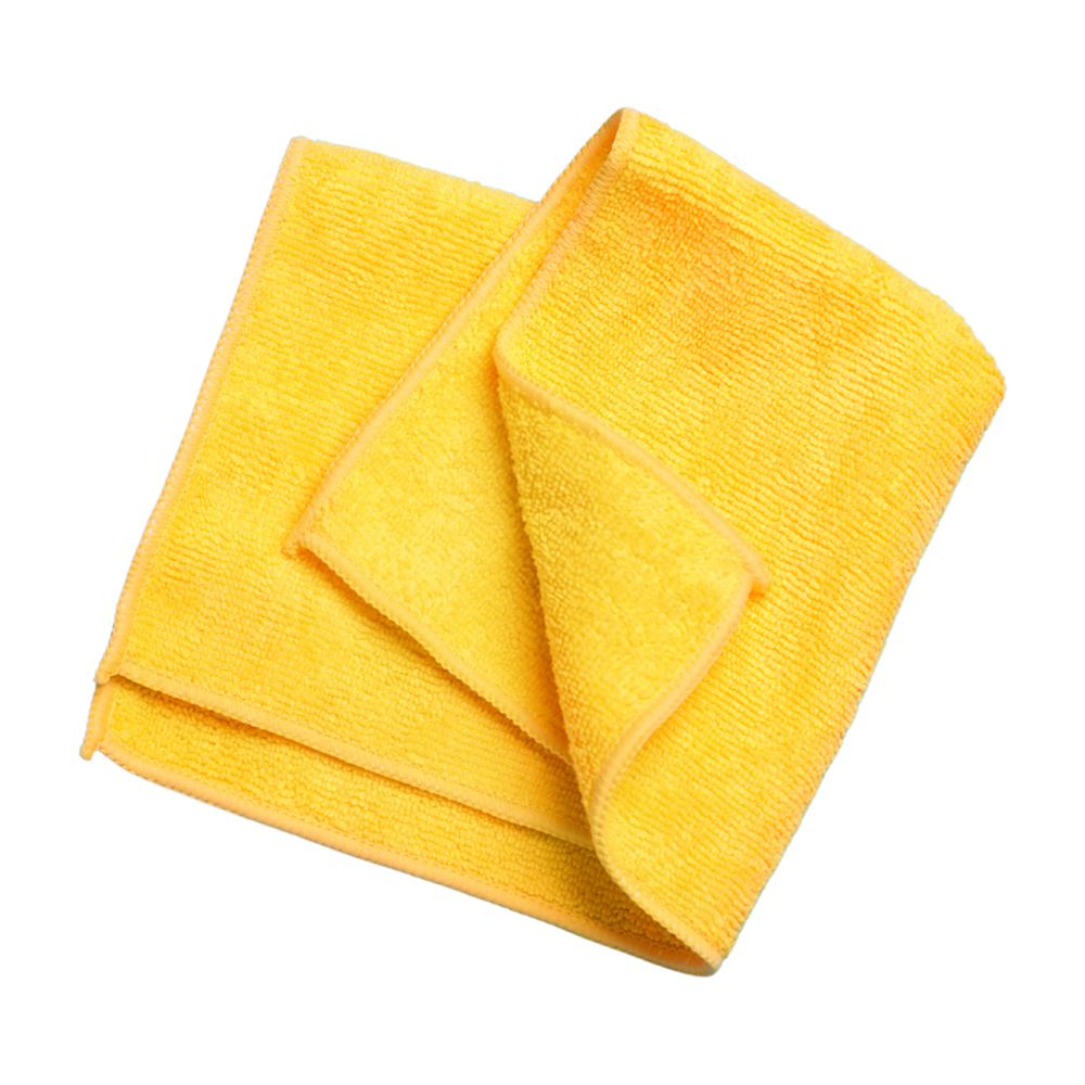 Golden Star, Microfiber Cloth, Ultra Duty, 16x16in, Orange, each