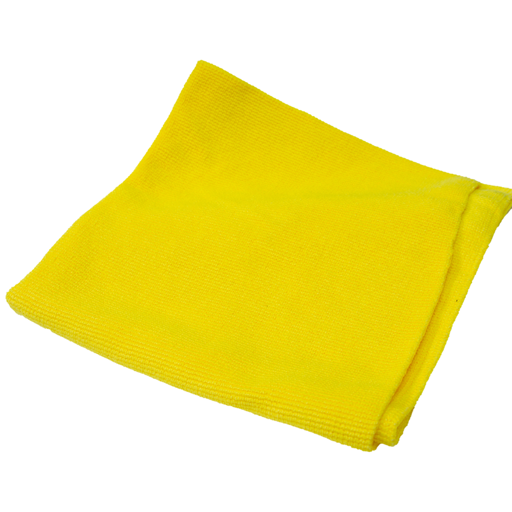 Golden Star, Microfiber Cloth, Ultra Duty, 16x16in, Yellow, each