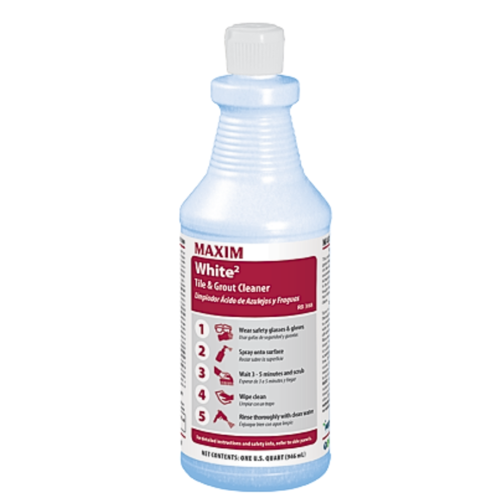 Midlab, Maxim, White2 Tile & Grout Cleaner, 32 oz, each