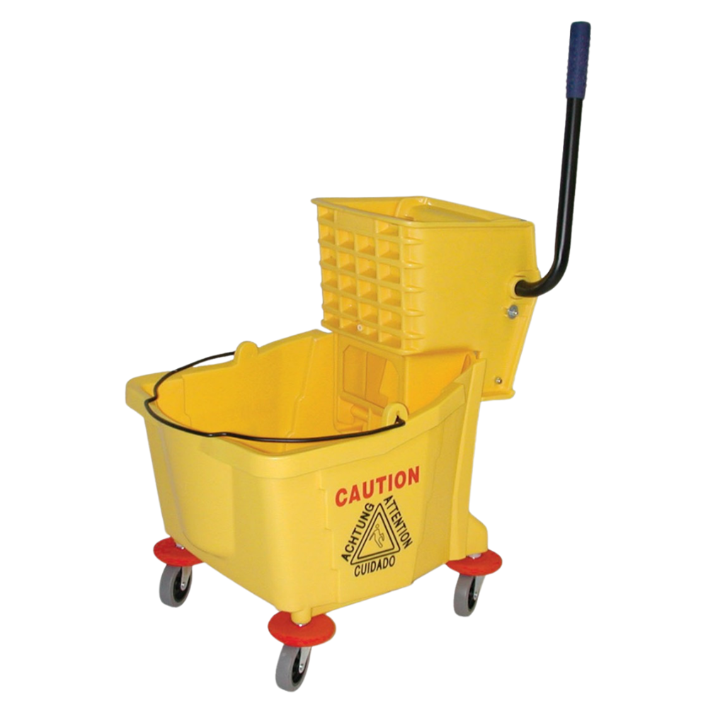 Golden Star, Bucket and Wringer Combo, 32 Qt, Yellow, each