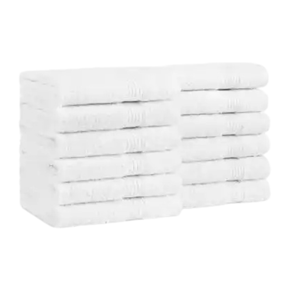 Hospeco, Host & Home, 13x13 White Wash Cloths, 400 GSM, 60 Towels