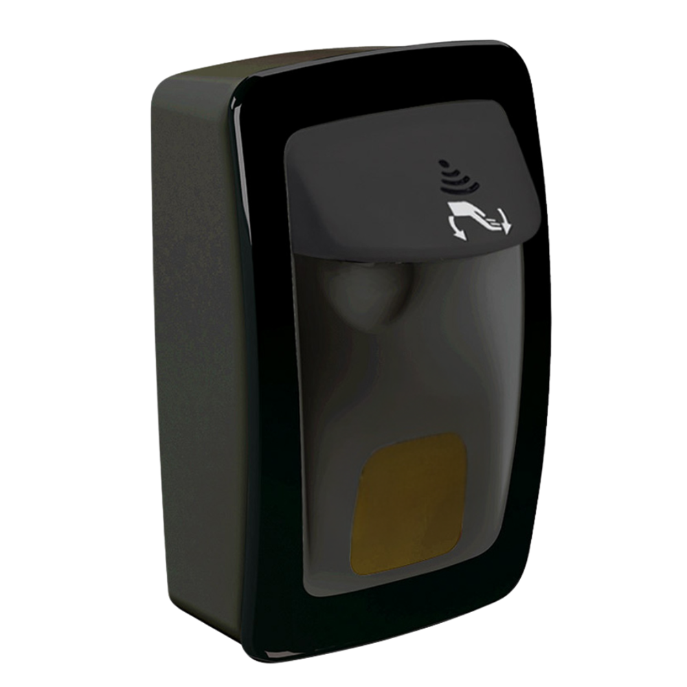 Kutol, Designer, No Touch M-Fit Soap Dispenser, Black, each