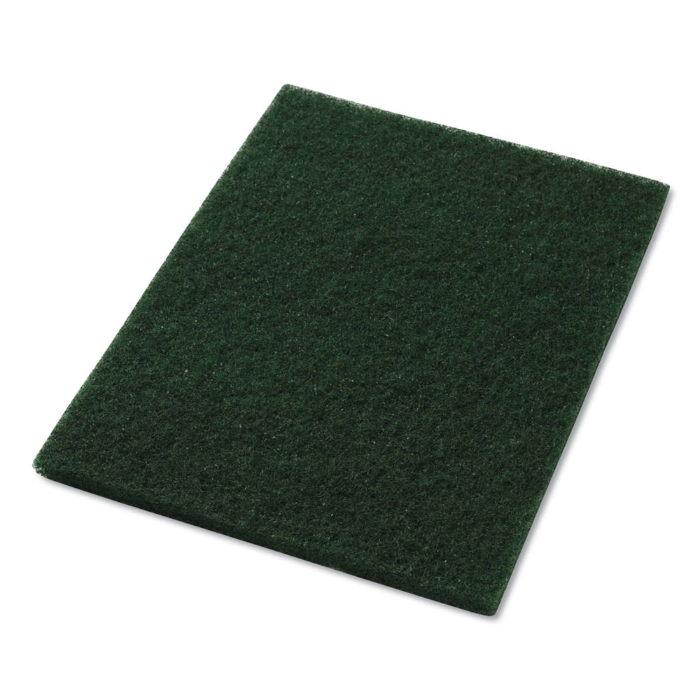 Americo, Floor Pad, Heavy Duty Scrub, 14 inch x 28 inch, Green, Each