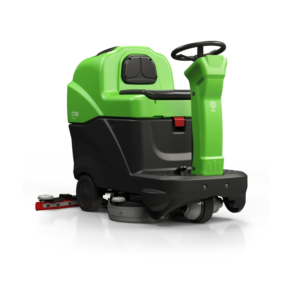 IPC Eagle, Riding Floor Scrubber, CT80, 21", 24V-Ah, Each