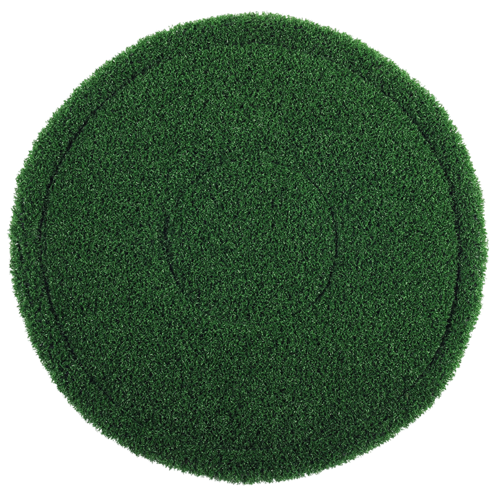 Americo, TurfScrub, Light Duty Grout Scrub, 20 inch Round, Green, Each