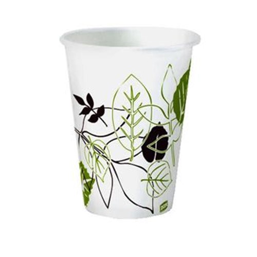 Dixie, Pathways Hot Paper Cup, 12 oz size, DIX2342PATH, 1000 cups per case, sold as 1 case