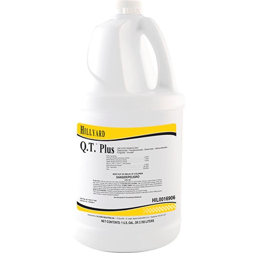 Hillyard, Q.T. Plus, Concentrate, HIL0016906, sold as 1 gallon, 4  gallons per case