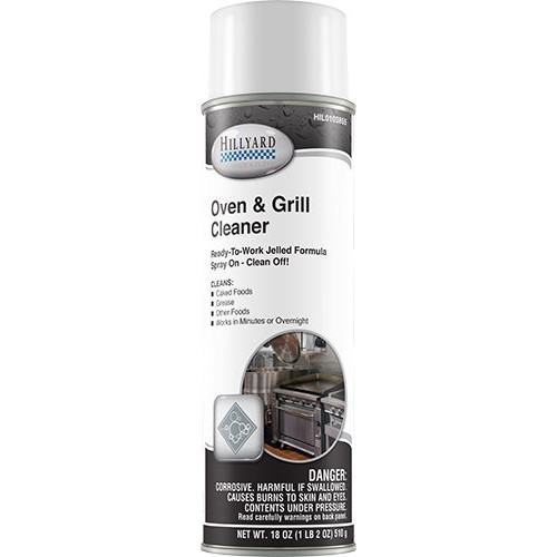 Hillyard, Oven and Grill Cleaner, Ready to Use 18 oz Aerosol Can, HIL0103855, 12 Cans in A Case, Sold As 1 Can