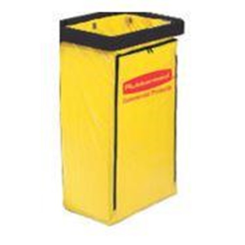 Rubbermaid, Vinyl Replacement Bag with Zipper, Fits 6173 Cart, RUB6183YW, 2 per case, sold as each