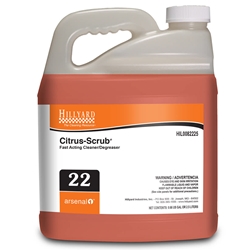 Hillyard, Arsenal One, Citrus-Scrub #22, Dilution Control, 2.5 Liters, HIL0082225, Sold as each.