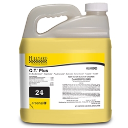 Hillyard, Arsenal One, Q.T. Plus Disinfectant Cleaner #24, Dilution Control, 2.5 Liter, HIL0082425, Sold as each.