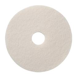 Hillyard, Floor Care Pad, 12 inch, White Polish Pad, HIL42012, 5 Pads per Case, Sold as 1 Pad