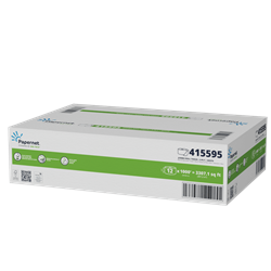 Papernet, Bio Tech, Jumbo Toilet Paper, 1000 ft, 2 Ply, Embossed, Case