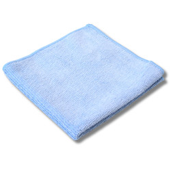 Hillyard, Trident Microfiber Cloth, Blue, 12x12 inch, HIL20028, Sold as Each