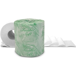 VonDrehle, Toilet Paper, Feathersoft, 500 Sheets, White, 5022, 96 rolls per case, sold as case