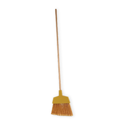 Boardwalk, Angler Broom with Handle, Yellow, BWK932A, Sold as Each