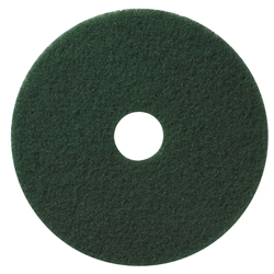 Hillyard, Floor Care Pad, 12 inch, Green Scrub, HIL42812, 5 Pads per Case, Sold as Each