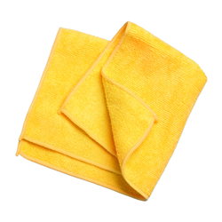 Golden Star, Microfiber Cloth, Heavy Duty, 16x16in, Orange, each