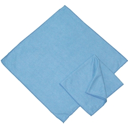 Golden Star, Microfiber Cloth, Heavy Duty Glass, 16x16in, Blue, each