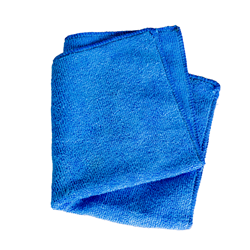 Golden Star, Microfiber Cloth, Ultra Duty, 16x16in, Blue, each