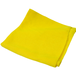 Golden Star, Microfiber Cloth, Ultra Duty, 16x16in, Yellow, each