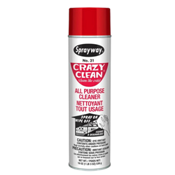 Sprayway, Crazy Clean All Purpose Cleaner, Floral Scent, 19 oz can, 12 cans per case, CGC031, sold as each