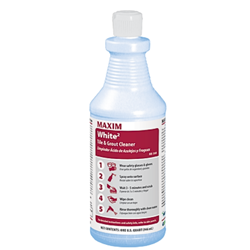 Midlab Maxim, Ready To Use, White2 Tile & Grout Cleaner, 32 oz, each