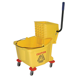 Golden Star, Bucket and Wringer Combo, 32 Qt, Yellow, each