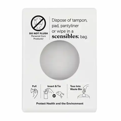 Hospeco, Scensibles, Dispenser for Personal Feminine Hygiene Bag, 1 Unit