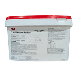 3M, C. diff Solution Tablets, 140 Tablets, Container