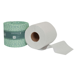 Hillyard, Green Select Choice, 2 ply, 4in Bath Tissue, PAP303769, 96 rolls per case, sold as case