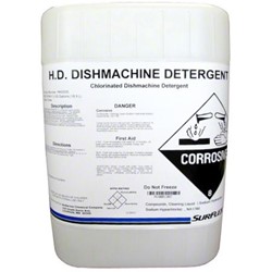 Anderson Chemical, HD Dish Machine Detergent, 5 gallon, PKI0005 sold as each