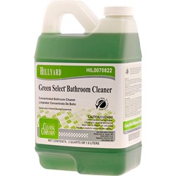 Hillyard, Green Select Bathroom Cleaner #29, Concentrated, For Use With C2 and C3, HIL0070822, 6 Half Gallons per Case, sold as 1 half gallon.