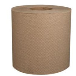 Papernet, Kraft, Hardwound Paper Towel, 7.5in x 700ft, Brown, 410112, 6 Rolls Per Case, Sold By Case